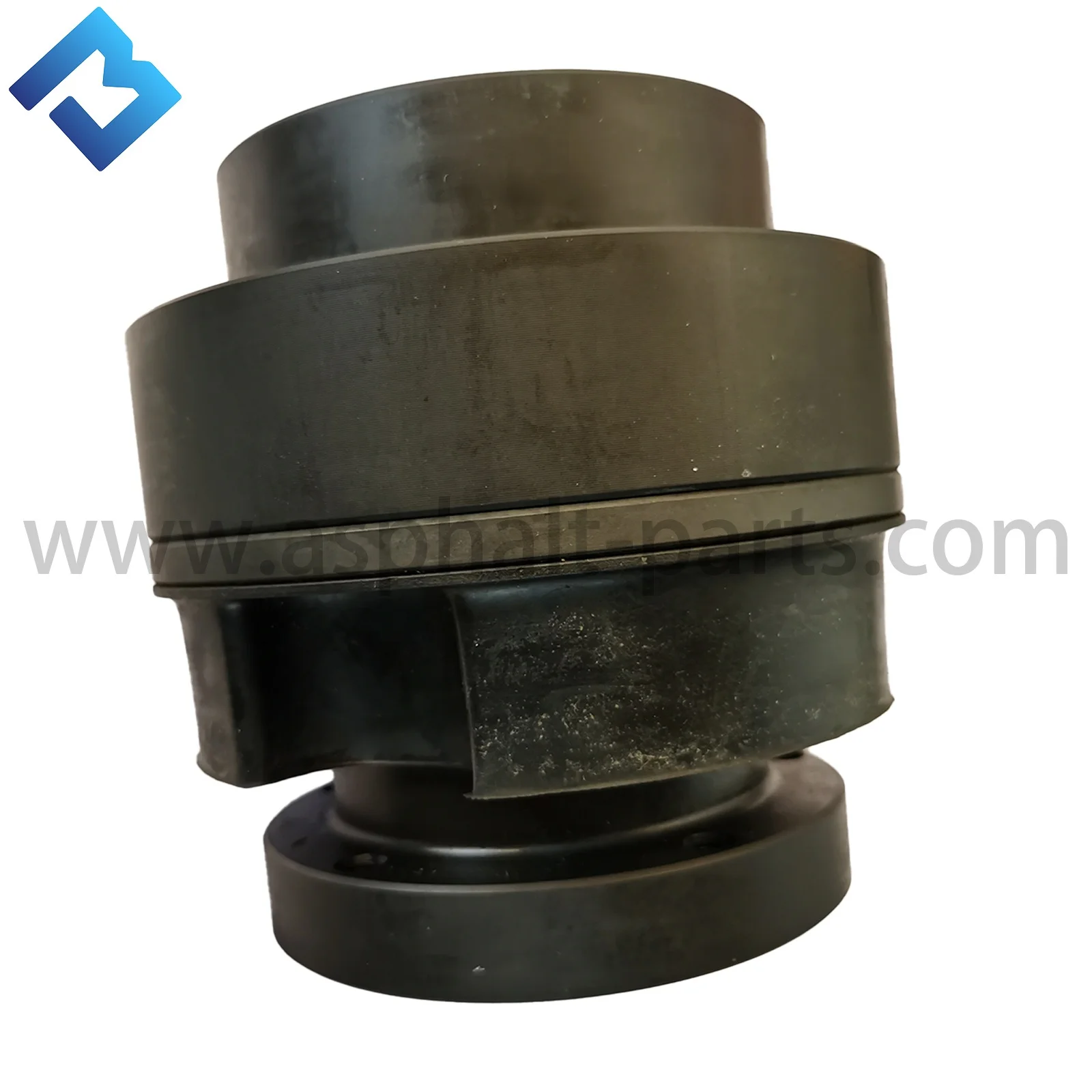 2515332 Coupling/Fan Shock Absorber Rubber Block + Base/connection Plate (Original) Road Roller Spare Parts High Quality