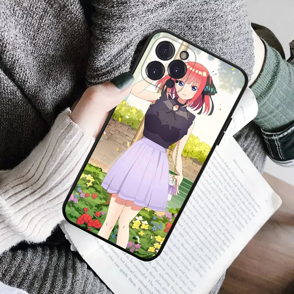 Fictional Character N-Nino N-Nakano Phone Case For IPhone 16 15 8 7 6 6S Plus X SE XR XS 14 11 12 13 Mini Pro Max Mobile Case