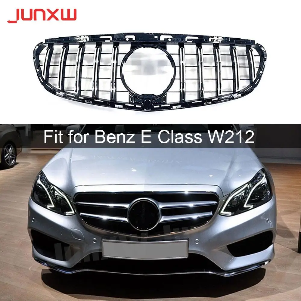 

ABS Front Bumper Grill Bodykits Decoration for Benz E Class W212 E250 E300 2013 2014 2015 Car Styling Accessories Replacement