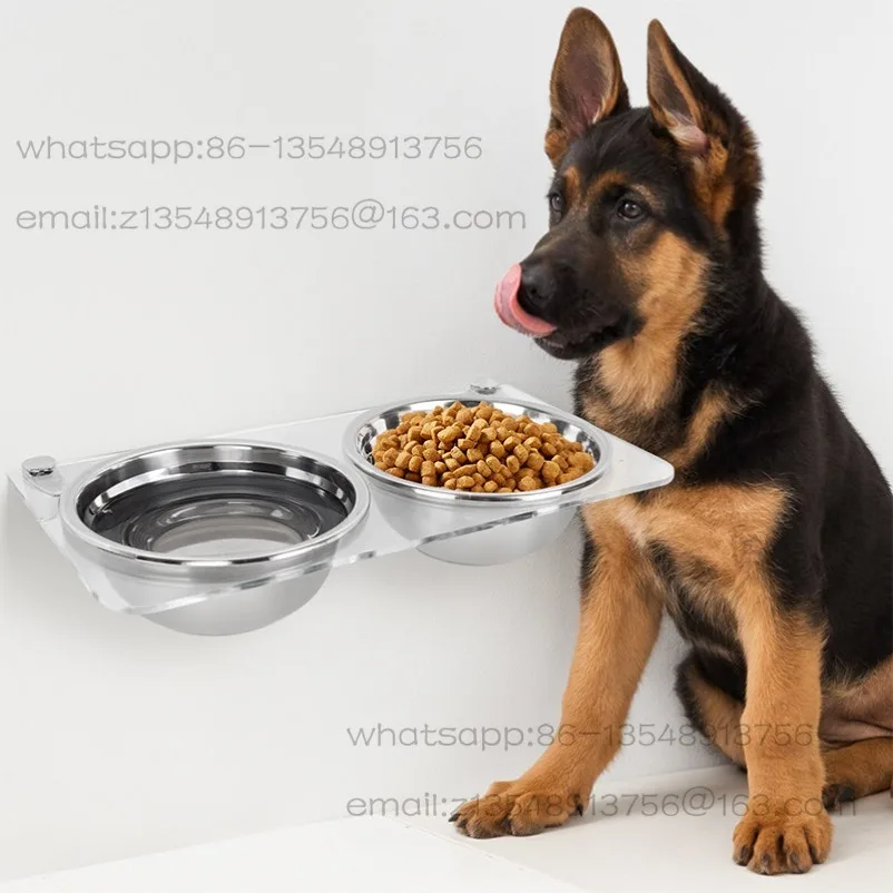 Xiaohongshu Popular Hanging Pet Bowl Dog Bowl Cat Bowl Wholesale Cat Food Basin Dog Basin Feeder Water Dispenser