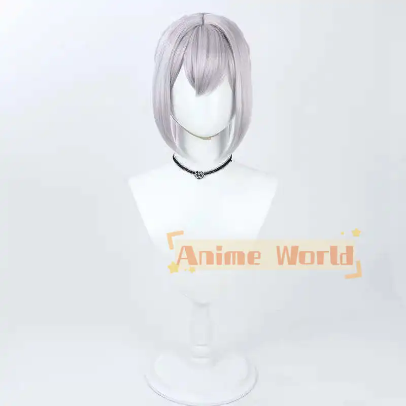 Virtual YouTuber Hololive Shirogane Noel 1 Million Subscribers 3D Costume Cosplay Wig