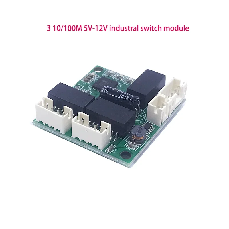 

Mini PCBA switch module PBC OEM module mini size 3 Ports Network Switches Pcb Board mini ethernet switch module 10/100Mbps