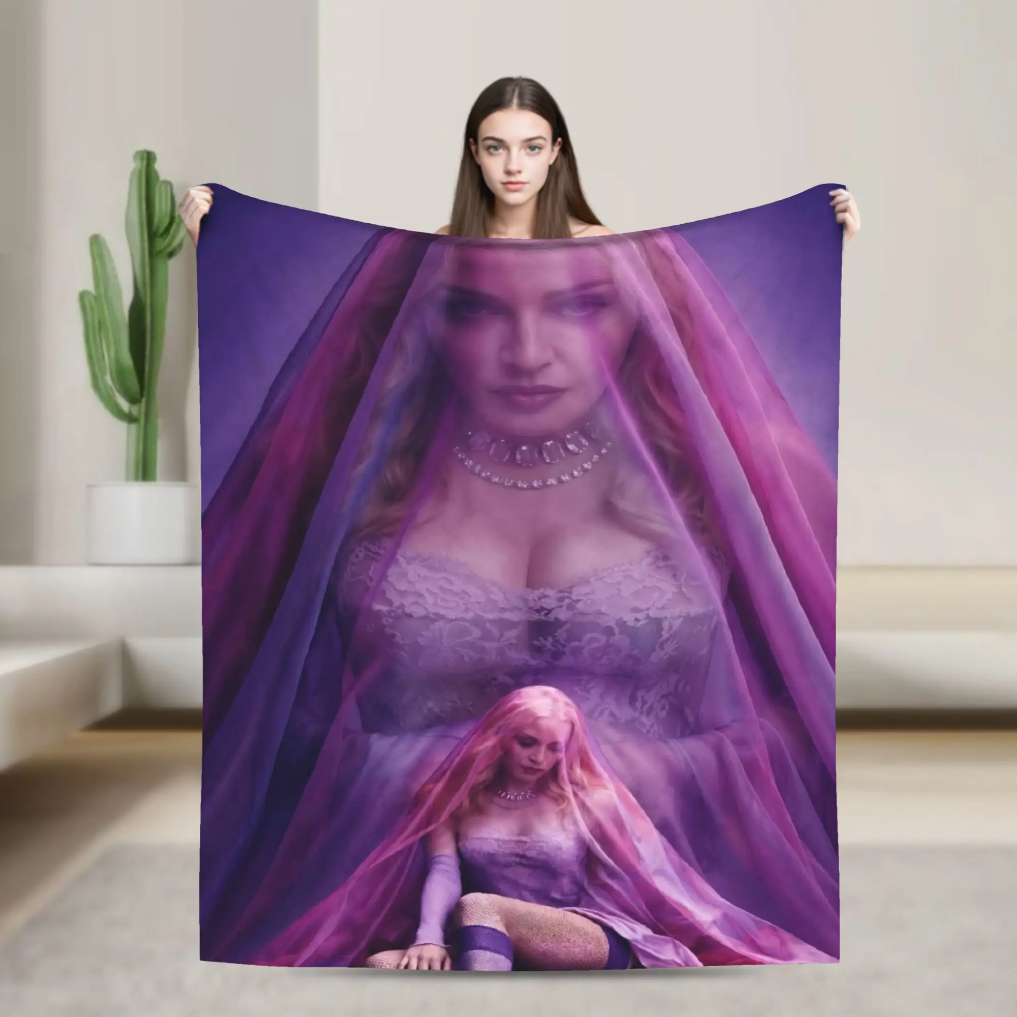 M-Madonnas Confessions II Blanket Super Soft Warm Throw Blankets for Living Room 50x60 Inches Multiple Sizes Throws And Blankets