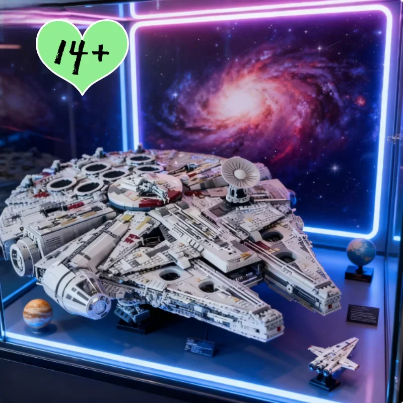 

Big Save 7541PCS UCS The Large Millennium Ship Falcon Building Blocks Bricks MOC 75192 Adults Kids Christmas Birthday Gifts