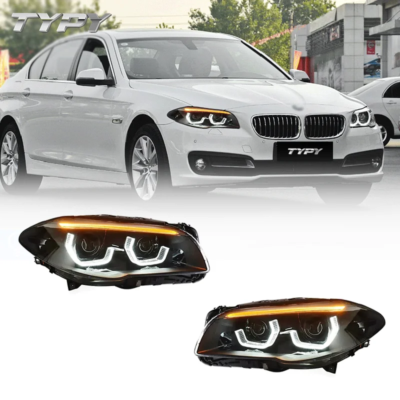 

Car Head Lamp Old Change New LED Headlights LED Daytime Running Lights Head Light For BMW 5 Series F18 F10 2011-2017