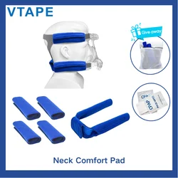 CPAP Neck Pad - Mask Head Strap Covers - Soft-Fleece Strap Pads, Reduces Face and Neck Irritation, Compatible with More Models