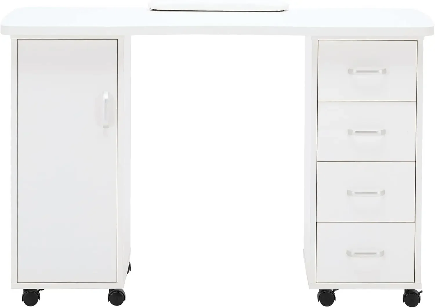 5 pieces removable, manicure table with drawers, embroidery table manicure table