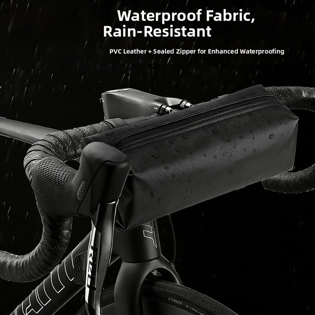 

Велосипедная сумка на верхнюю трубу рамы 1.3 л, водонепроницаемая, цветная, для велоспорта, передняя рамная сумка, сумка на раму, аксессуары для шоссейных велосипедов