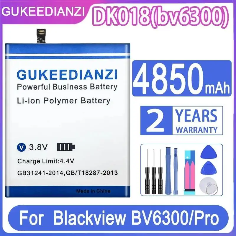 

Reliable Power Supply High Compatibility For Blackview BV6300 Pro Mobile Phone Battery DK018 bv6300 4850mAh