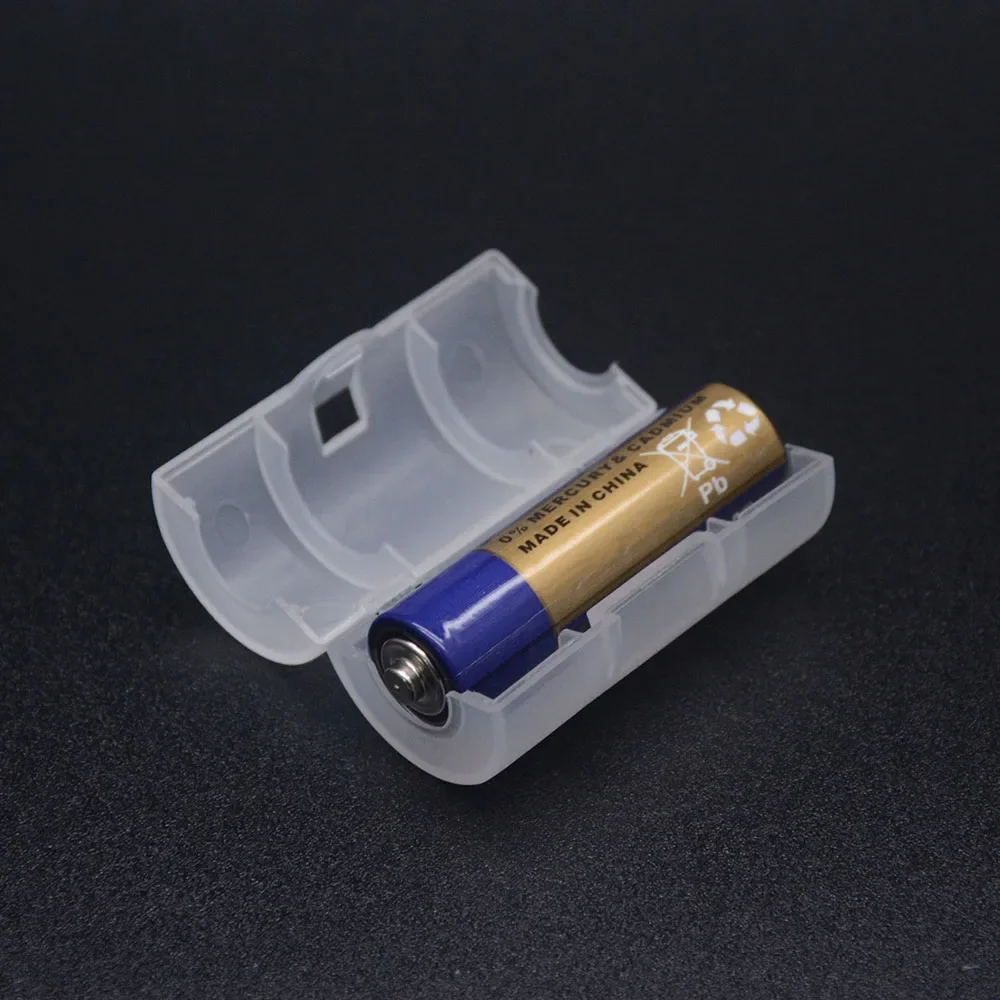 AA to C Size Battery Converter Adaptor Adapter Case