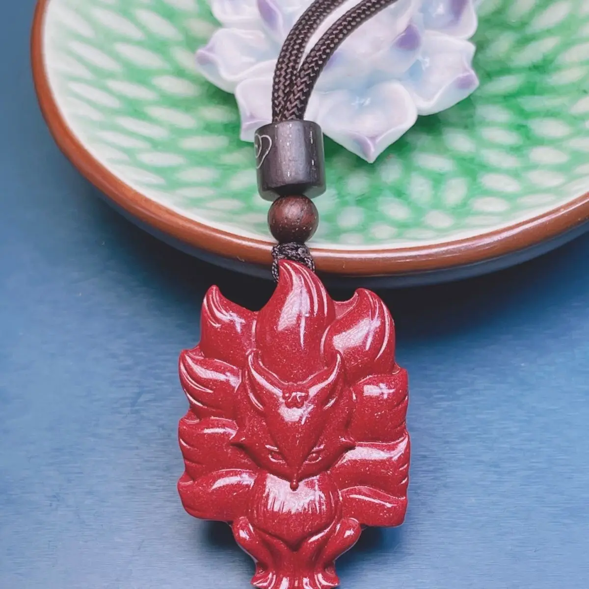 

Cinnabar High-end Zhong Kui Pendant Pendant for Men and Women, Tianshi Zhong Kui Portable Pendant