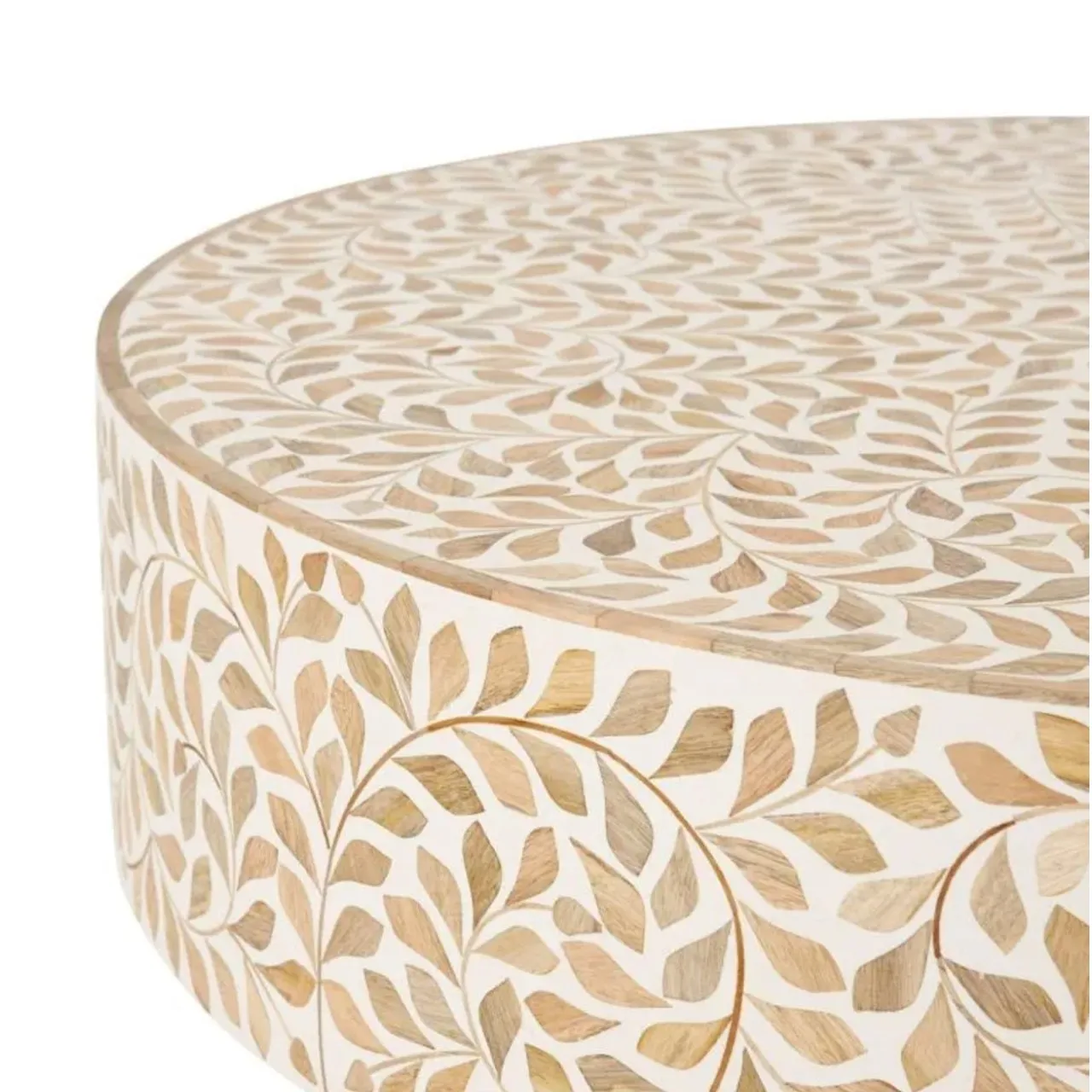 #Modern Luxury Mother of Pearl Inlay Coffee Table Customizable Living Room Furniture Made in Vietnam Son Tra Craft