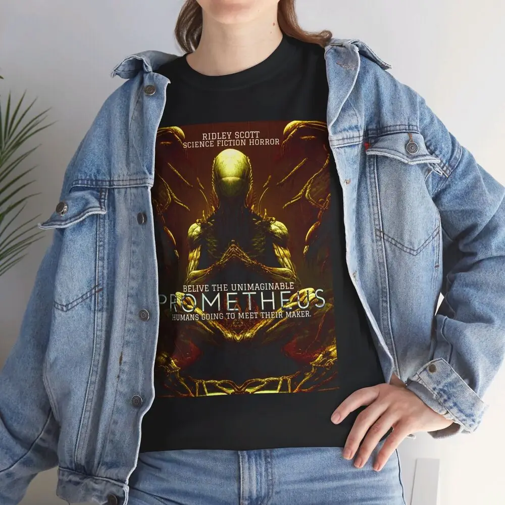 Prometheus, Alien Series Movie Fan Shirt, Classic Movie Themed Unisex T-Shirt