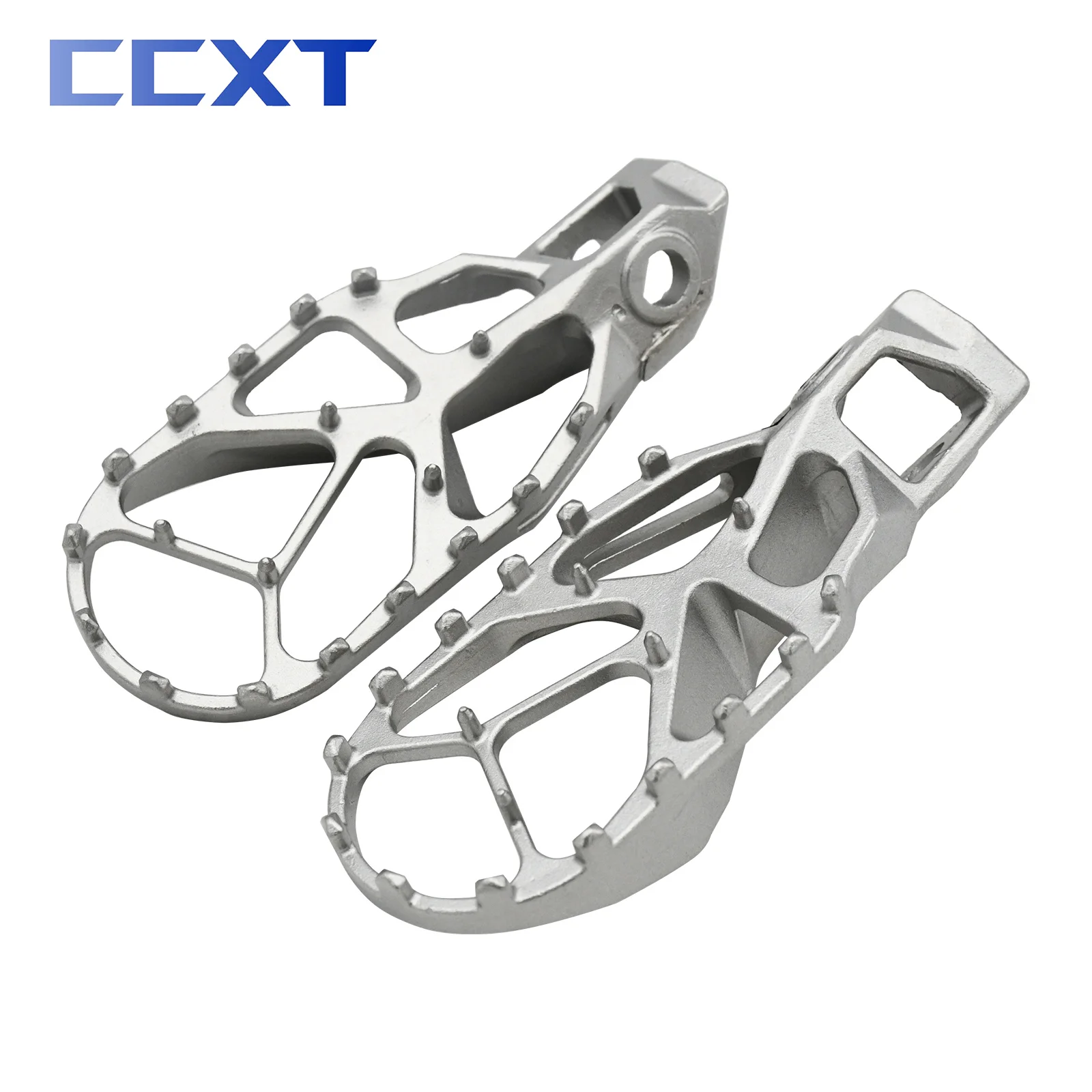 Motorcycle Forged Foot Pegs Pedal For KTM EXC EXCF XCW 2024 SX SXF XC XCF 2023-2024 150 200 250 300 350 400 450 500 Universal