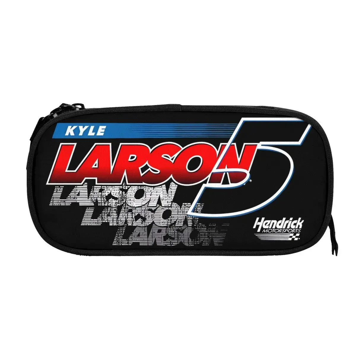 Kyle Larson 5 Big Capacity Pencil Pen Case Office College School Large Storage Bag Pouch Holder Box Organizer