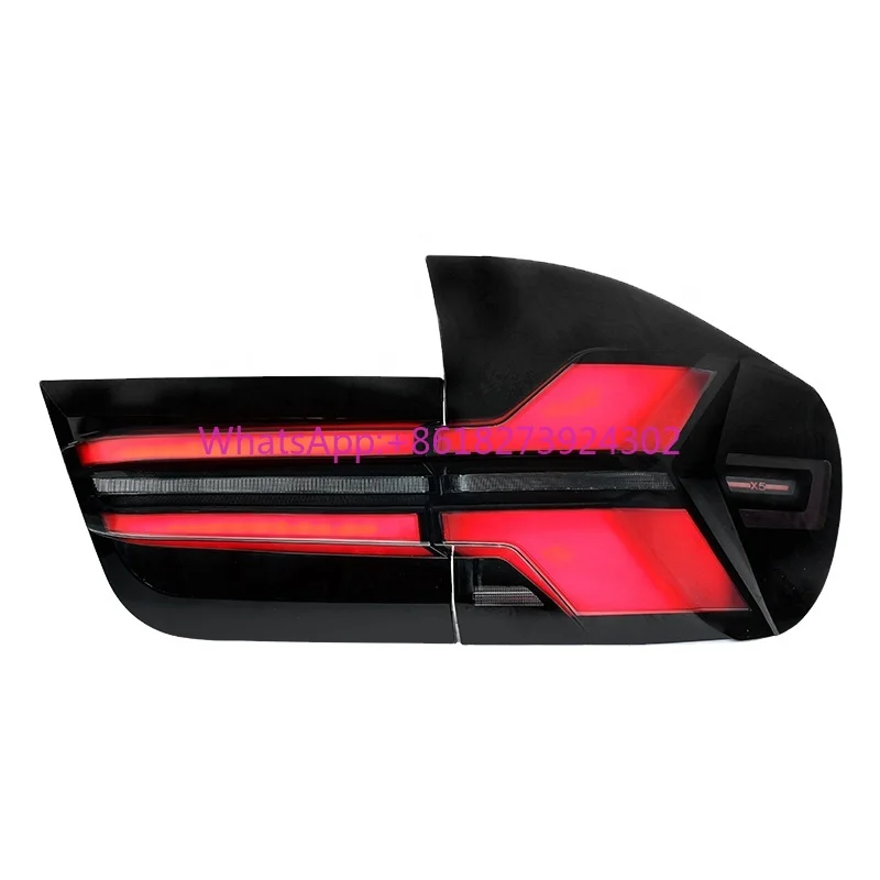

JUSHUN 2013 New Product Launch BMW X5 E70 LED Tail Lamps Upgrade for 2007-2013 BMW 5 SERIES Red Lens Highlight 12v