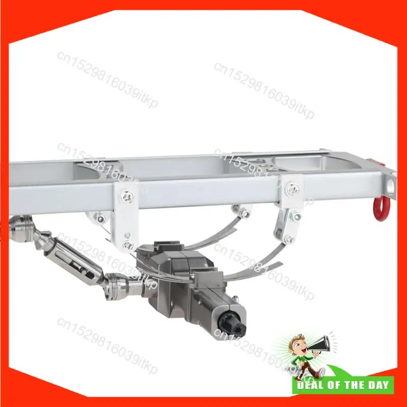 أغسطس 6X6 الصلب ورقة الربيع تعليق مجموعة امتصاص الصدمات ل WPL B16 B36 MN-77 Q60 Q63 Q64 FY004 6WD RC ترقيات السيارات