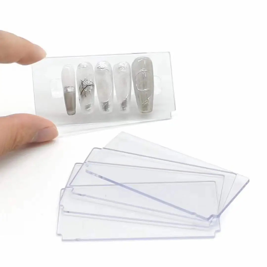 Scatola espositiva per grafici di colori per unghie ribaltabili di nuovo design |   Libro di visualizzazione di punte false per smalto gel |   Custodia da collezione per manicure con mostra