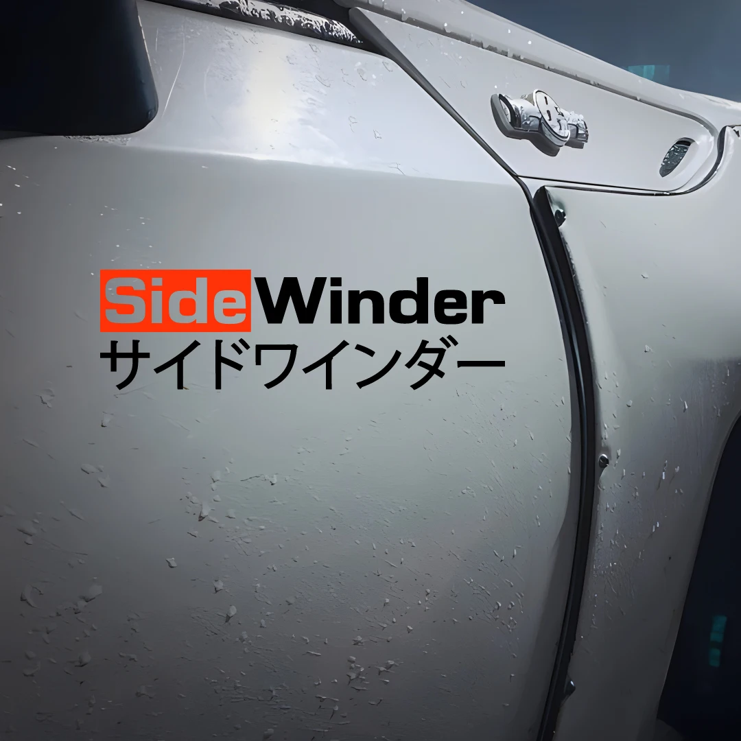 

Sidewinder Initial D Drift Racing Team Decal Vinyl Sticker JDM AE86 Drift Racing Window Door Decor Motorcycle Sticker