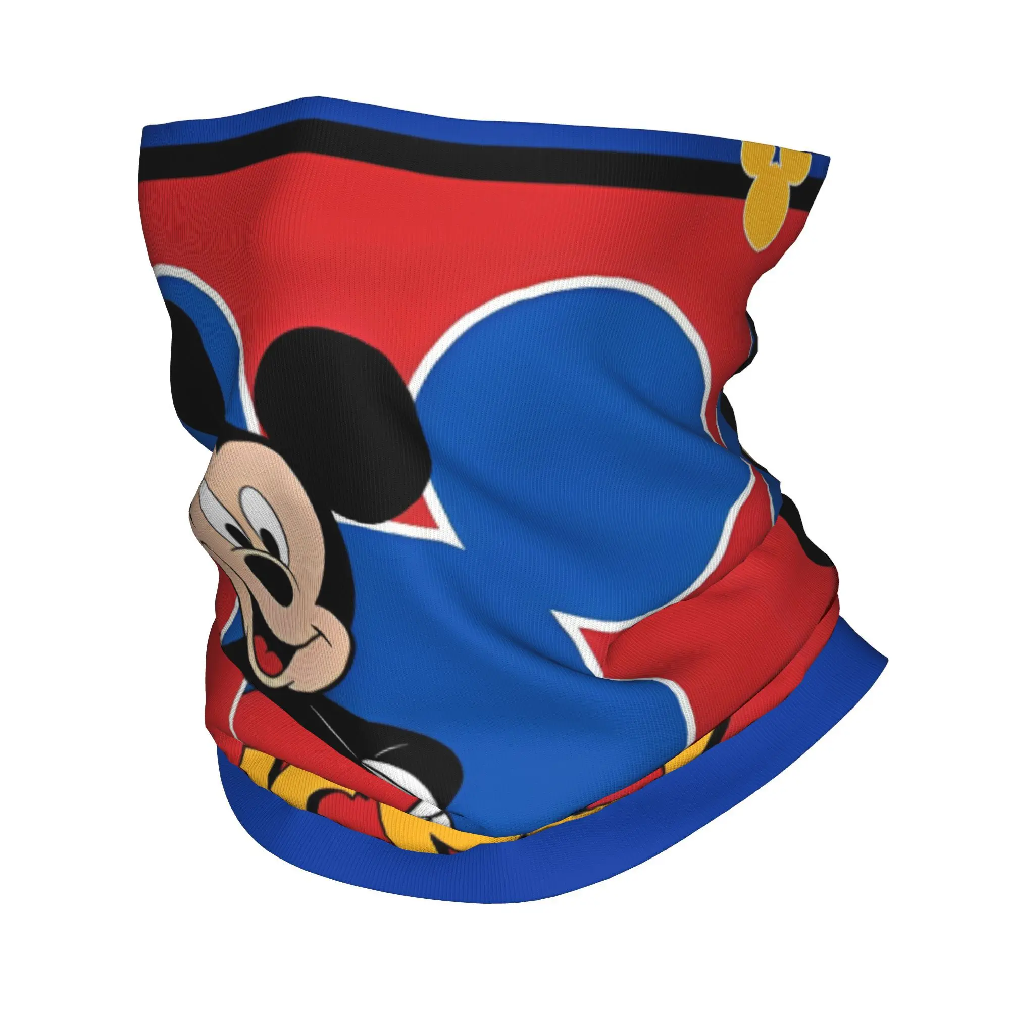 

Mickey Mouse Pattern Bandana Neck Gaiter Printed Mask Scarf Multifunctional Balaclava Cycling Unisex Adult Winter