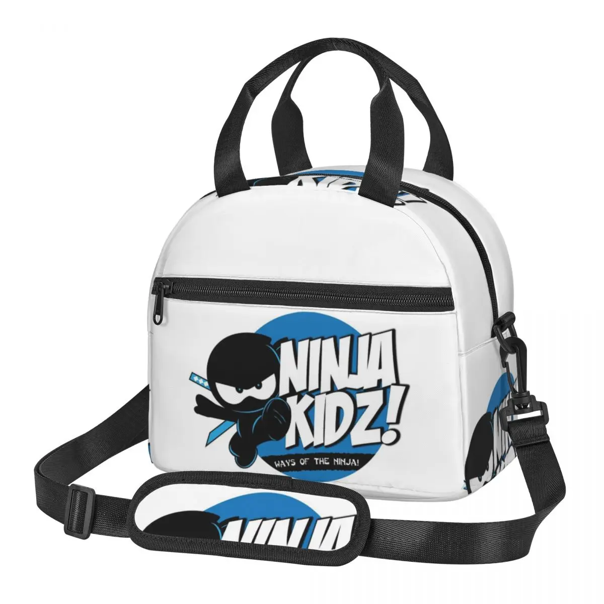 

Термосумка для обедов Ninja Kidz: портативный контейнер для еды, ланч-бокс для школы и пикников