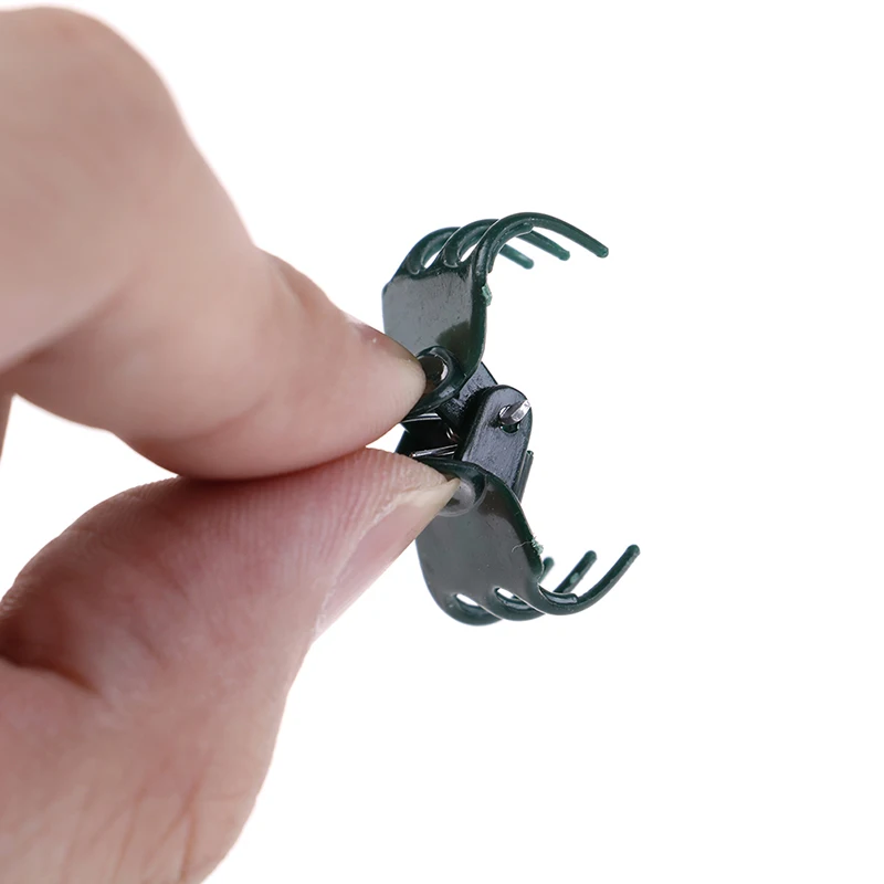 100Pcs/Bag Garden Plant Support Clips Flower Orchid Stem Clips for Vine Support