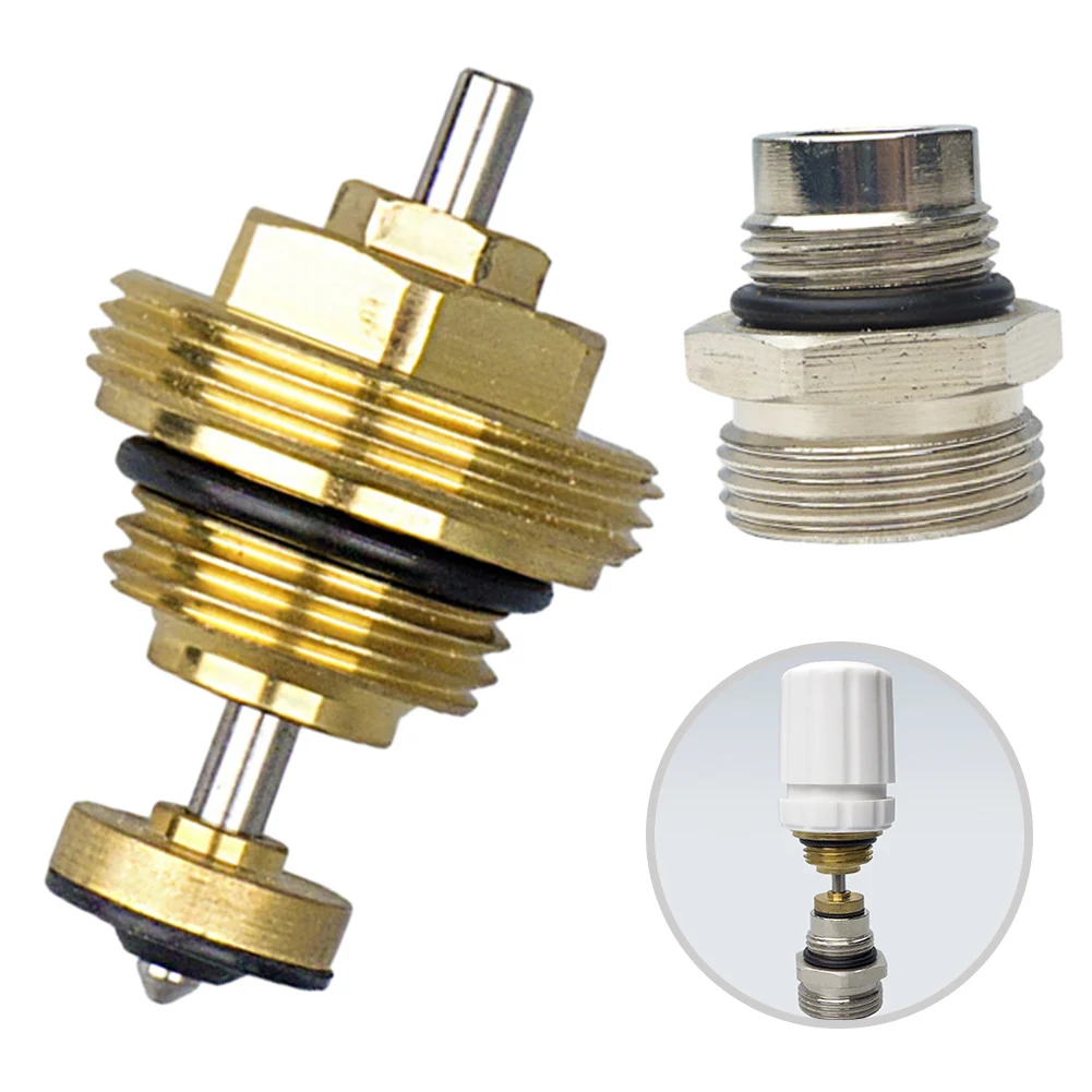 1pc M30x1.5 Brass Pin Valve Threaded Part Home Improvement For Underfloor Heating Manifold Actuator Accessories