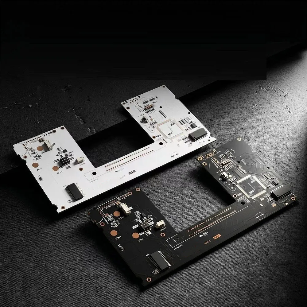 

For Sega Game Gear GG New RGB lighting effect replaces the SMT soldered motherboard Single Chip MainBoard