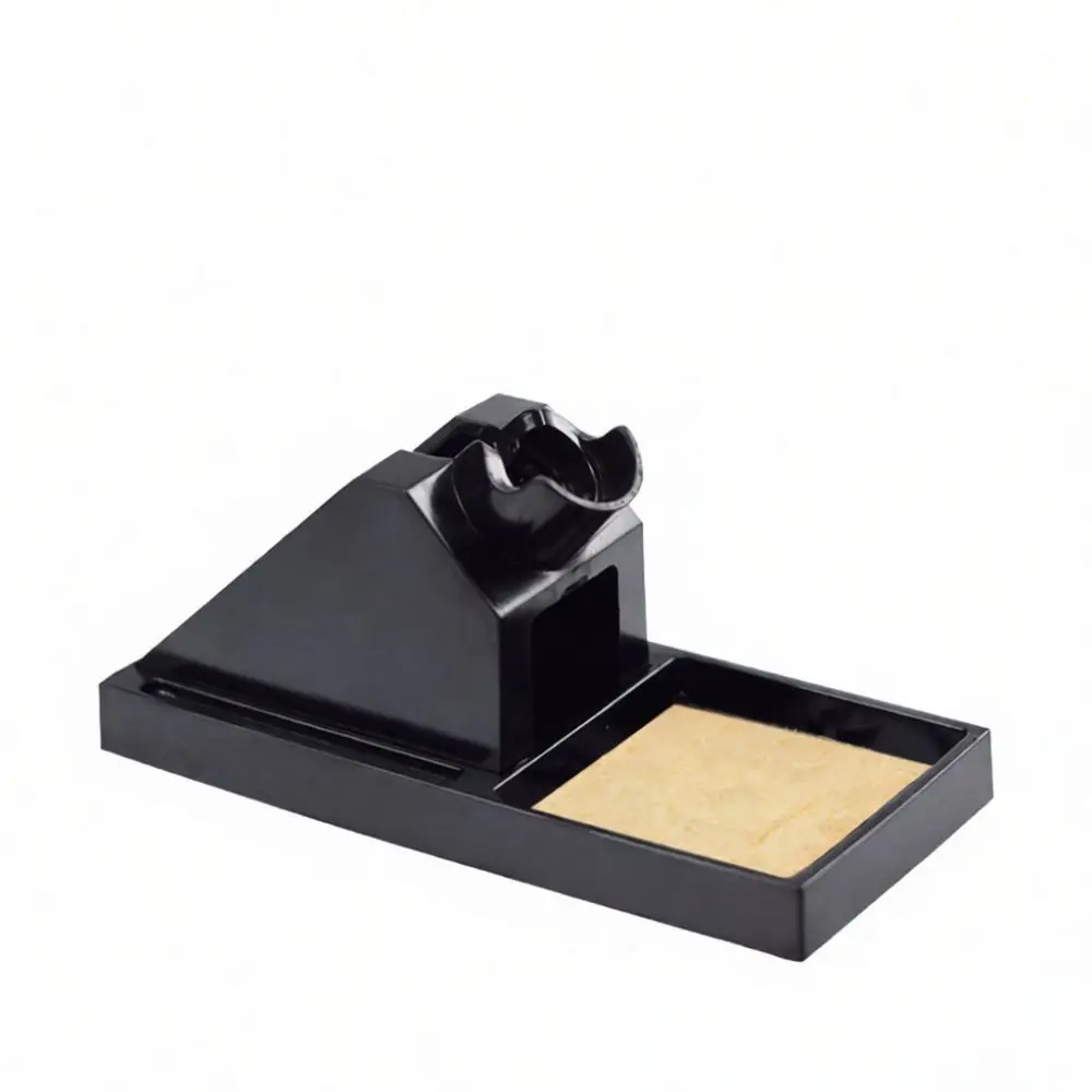 Heat Resistant Bakelite Stand Holder For 936 Welding Station T12 Handle Professional Iron Support Tool With Sponge Tray