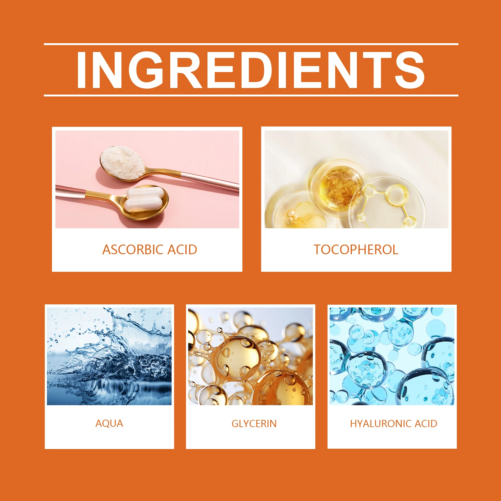 Vitamin C Face Serum – Brightening & Antioxidant, Hydrating Lightweight Daily Care, Helps Even Skin Tone, for All Skin Types