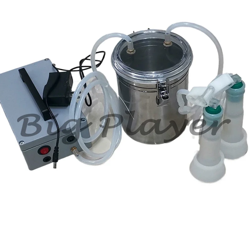 

Portable Electric Milking Machine - Manual Dual Mode for Cows and Goats Household Use