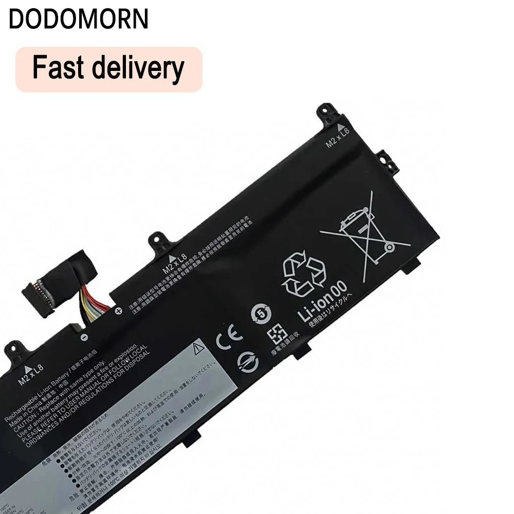 بطارية DODOMORN-Lenovo ThinkPad ، قطع غيار ، L17C6P51 ، P73 ، P72 ، L17M6P52 ، 01AV498 ، SB10K97637 ، SB10K97636 ، 01AV497 ، 99Wh