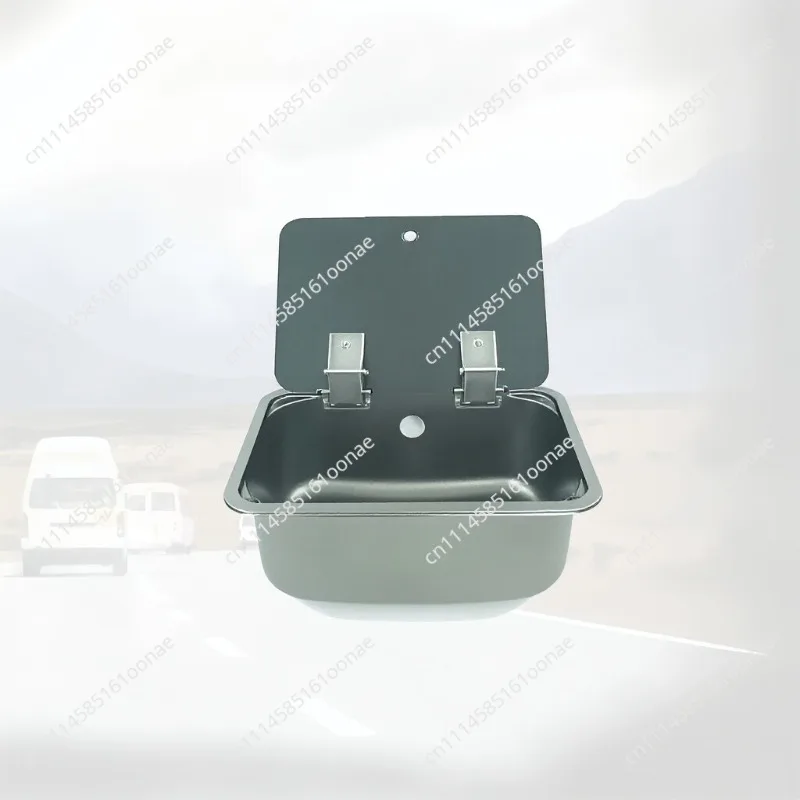 Modern Camper Durable Fashion RV Stainless Steel Square Sink Camping Accessories RV Sink
