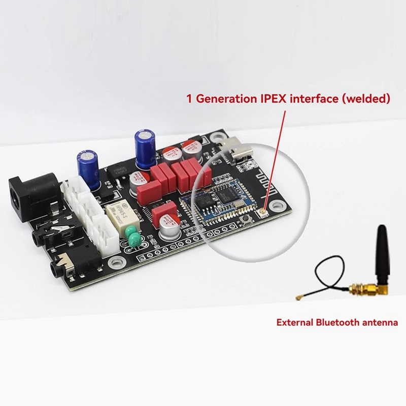 QCC5125 Bluetooth 5.1 Decoder Board Fever-Grade Decoding Board  APTX LDAC Lossless HIFI HD Sound Quality