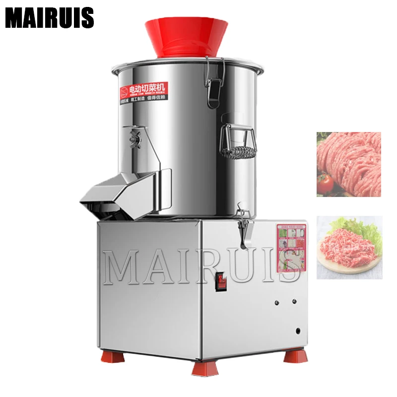 220v Commercial Food Chopper Processing Equipment Vegetable Meat Cutter Machine