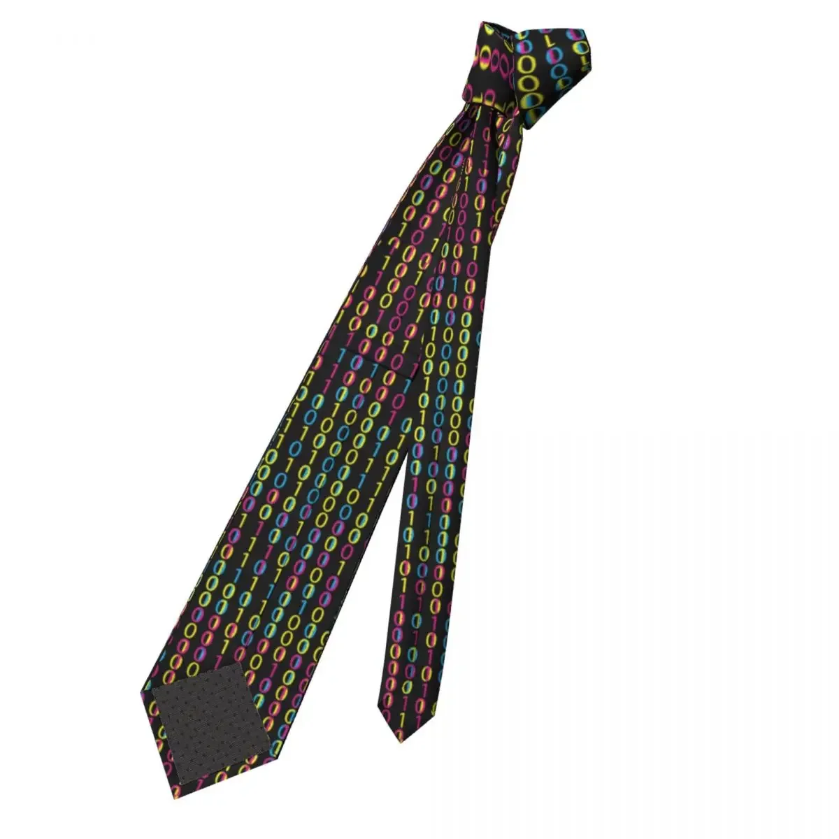 Dreaming In Binary Necktie Men Slim Polyester 8 cm Classic Neck Ties for  Shirt Accessories Cravat Party