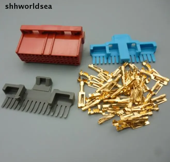 shhworldsea 50Sets 32 PIN DJ7322-4-21 automotive and electrical housing female connector Plug Car Socket Auto Wire Connectors