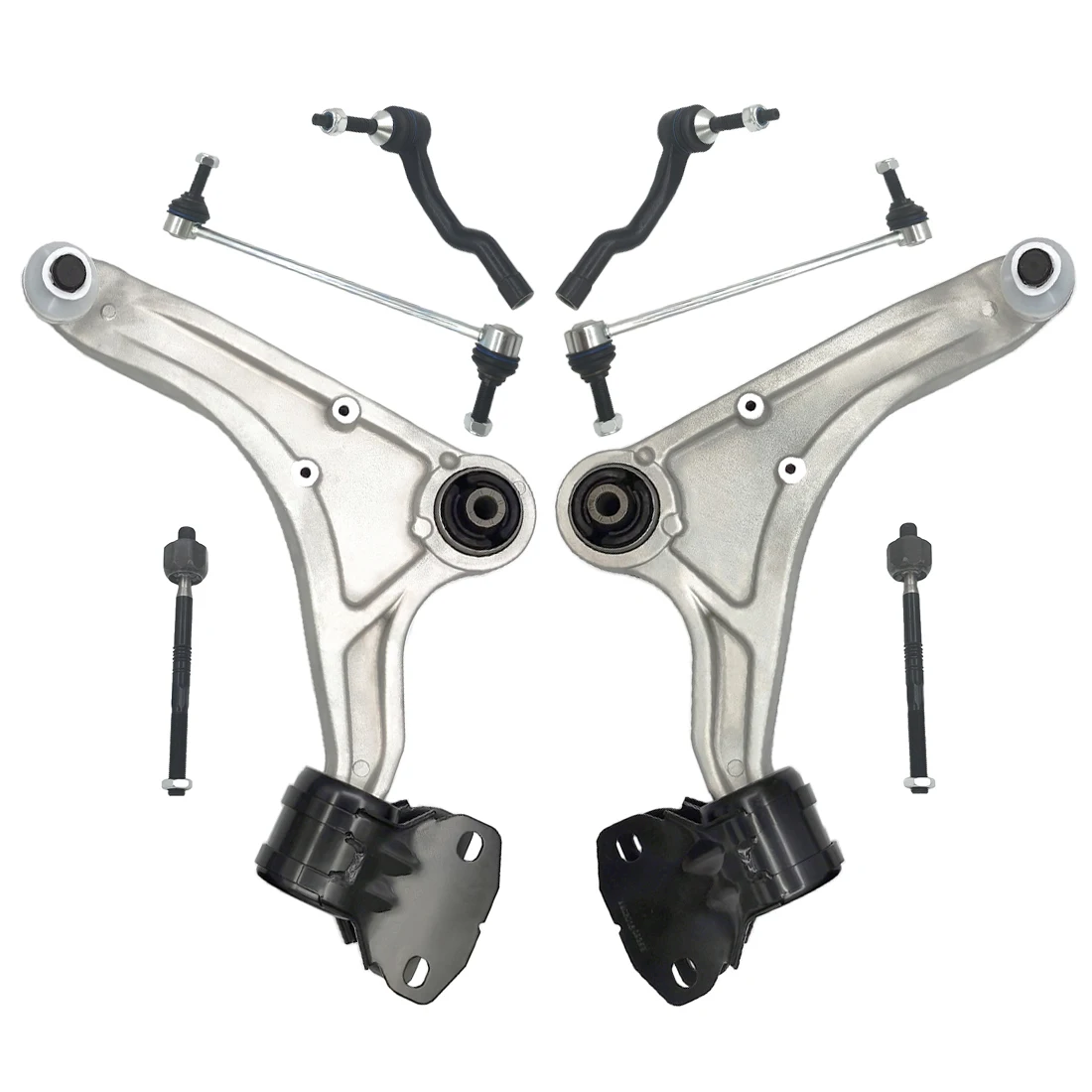 

AzbuStag 8Pcs Front Lower Control Arm Tie Rod Sway Bar Link for Ford Fusion Lincoln mkz 2013 2014 2015 2016 2017 2018 2019 2020