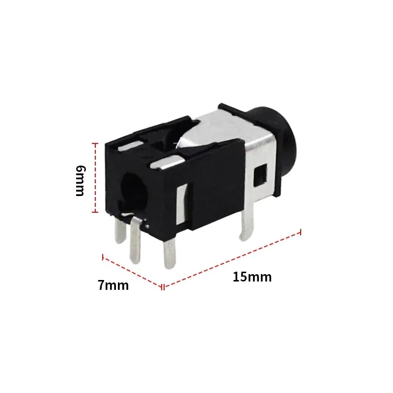 10 teile/los pj322 3,5mm weiblicher Audio anschluss 5 Pin SMT Kopfhörer buchse Buchse PJ-322 PCB Mount Stereo-Buchse