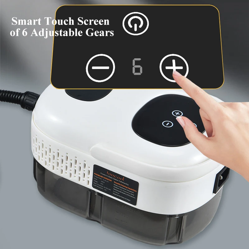 Home Steam Cleaner 2500W Protable High Pressure Steam Cleaning Machine for Air Conditioning Hood Kitchen Car Steaming Cleaner