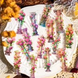 30Pcs Fairy Garden Series Scrapbooking Decoration Stickers for Collage Journaling Craft DIY Supplies
