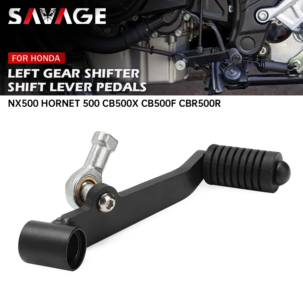 Links Schalthebel Für HONDA CB500X CBR500R CB500F 2013-2023 Shifter Pedal Toe Pegs Motorrad Zubehör CBR CB500F X