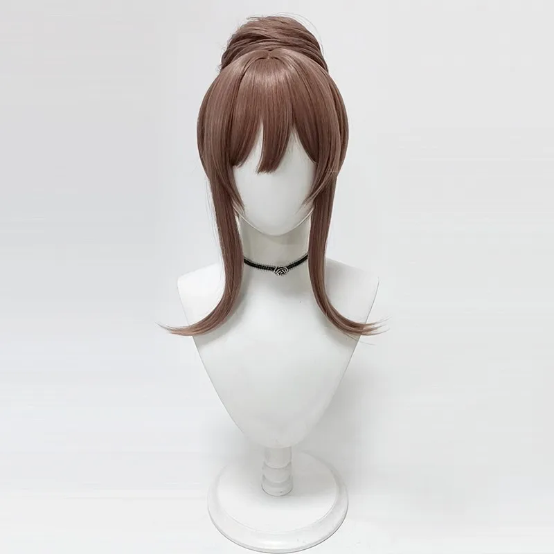 Nikke: Goddess of Victory Noir Bunny Girl Cosplay Wig, Realistic Scalp, Detachable Parts