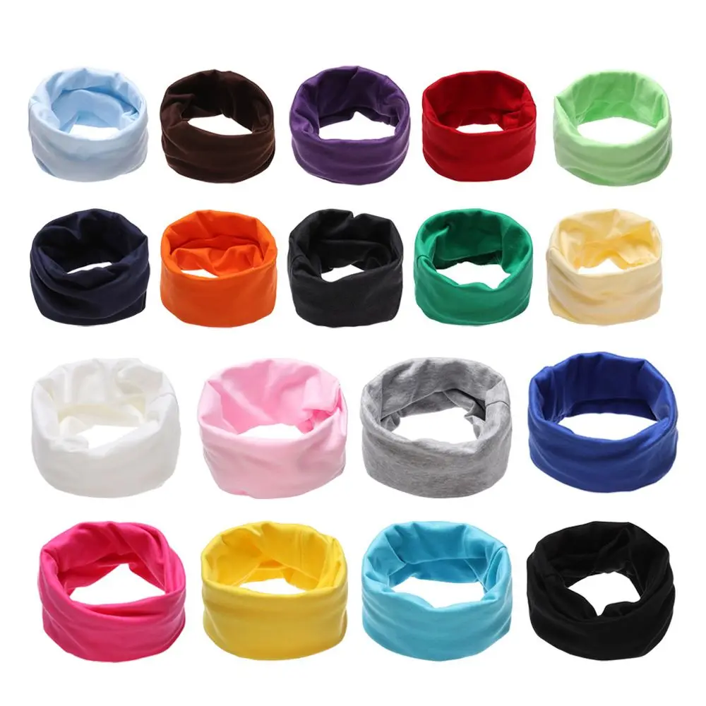 1pc Bandana Boys Girls Cute Long Scarf Face Bandana Mask Children Cotton Scarf Cotton Collar Scarves Neck Warmer