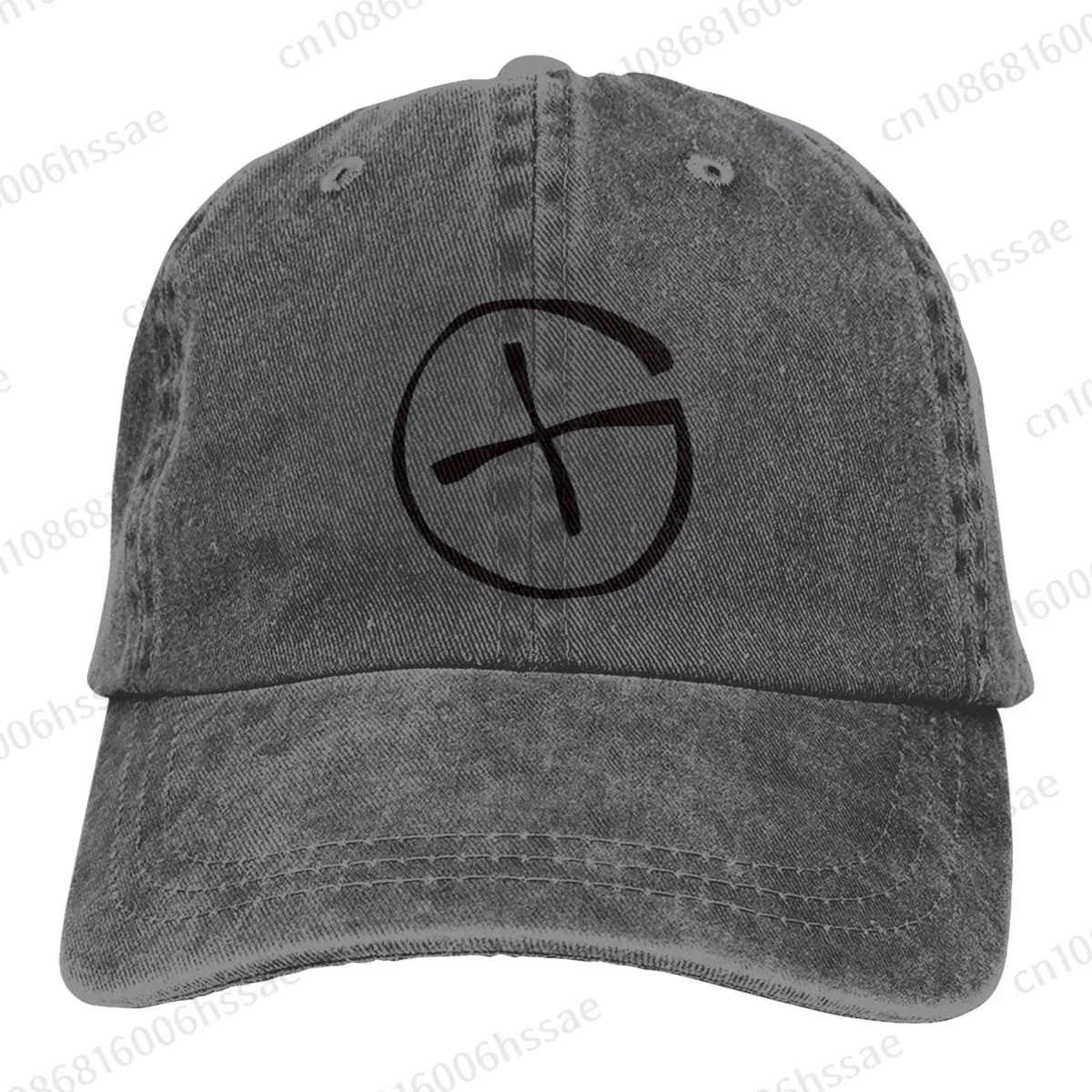 Geocache Fashion Unisex Cotton Baseball Cap Classic Adult Adjustable Denim Hat