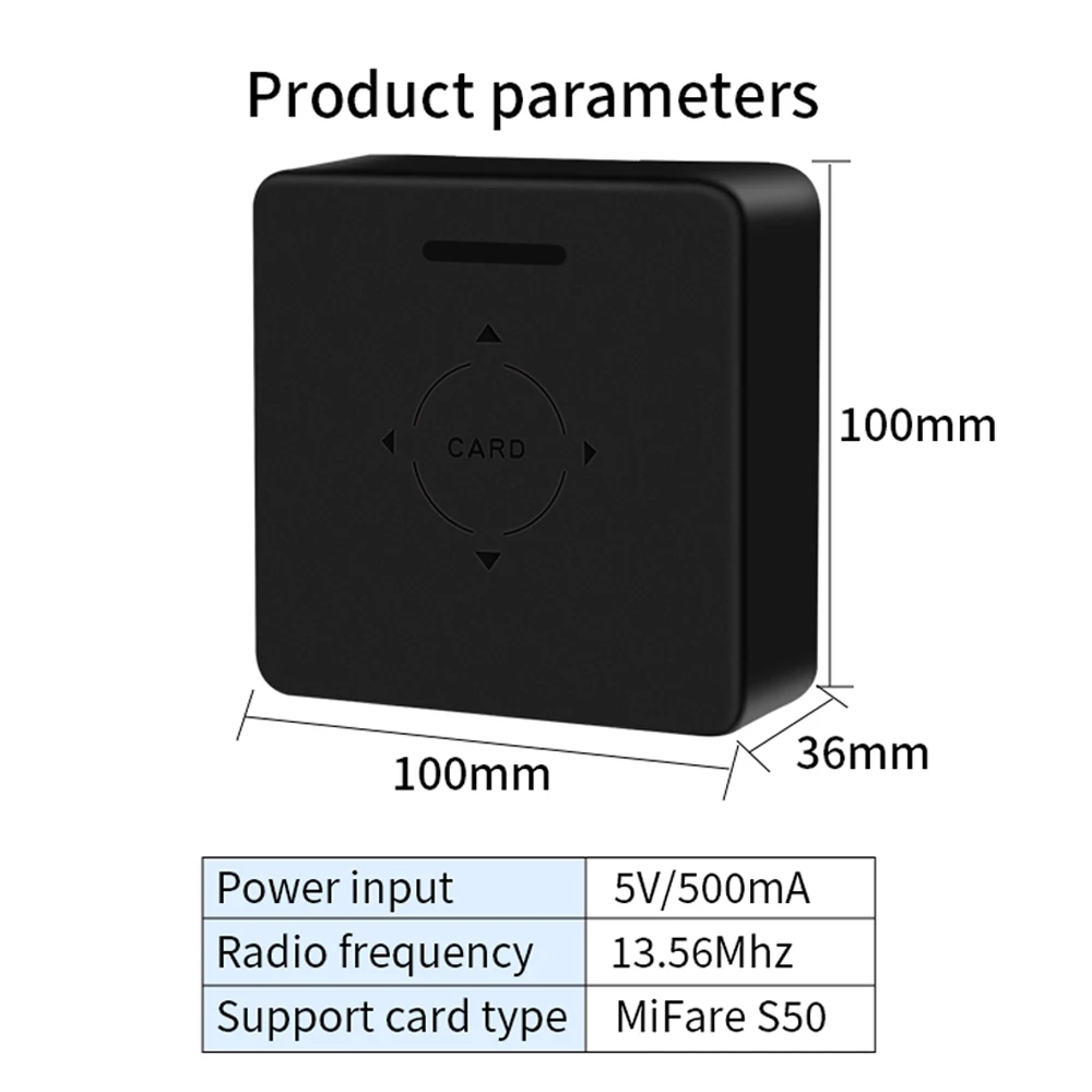 TTLOCK Card Encoder Writer Reader Bluetooth RFID Hotel Online Door Lock System S50 IC M1 Card Encoder support G2 Gateway TTHotel