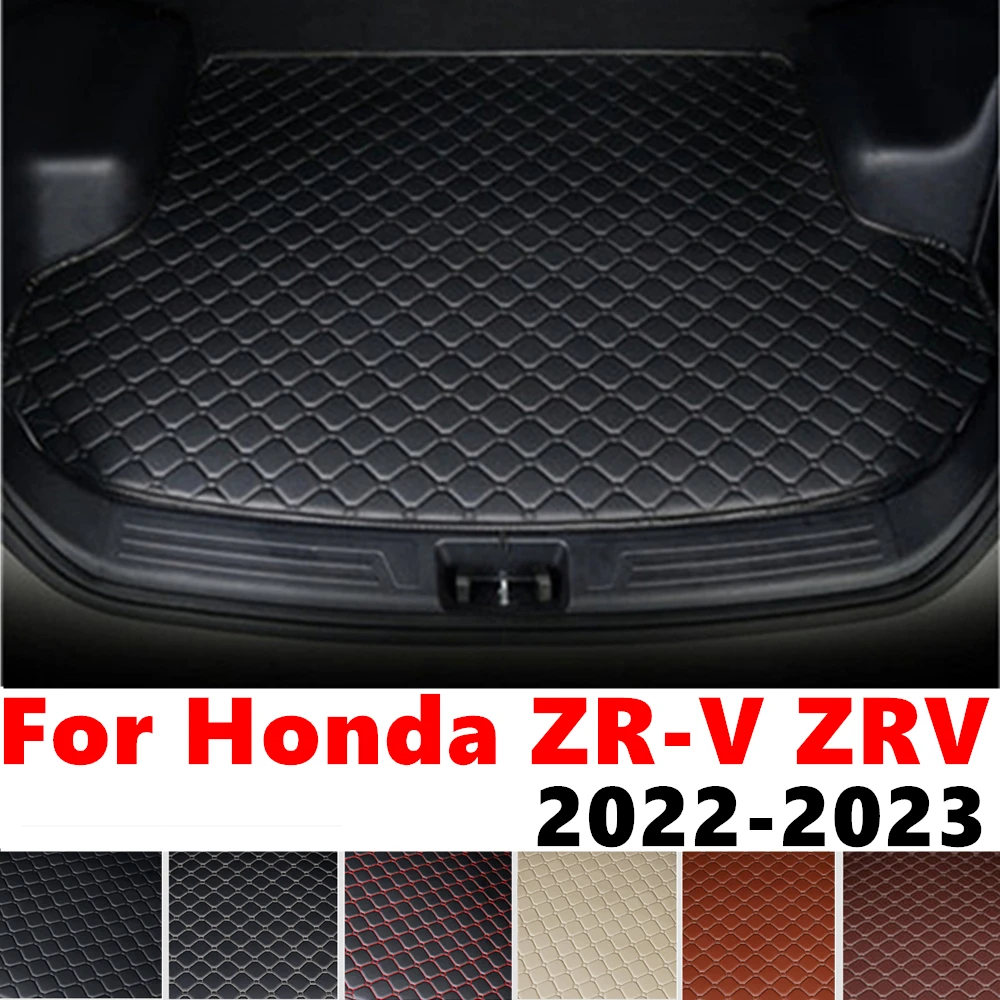 Car trunk mat for Honda ZR-V ZRV 2023 2022 Rear Cargo Liner Boot Protect Cover Interior Auto Accessories Tail Tray luggage Pad