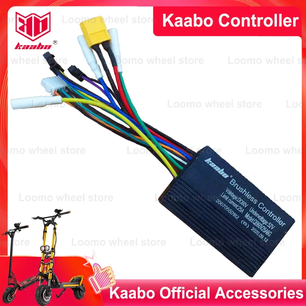 Original Kaabo Manis Wolf Warrior Controller 48V 800W 60V 1500W controller 60V 27A*2 Minimotors Controller Official Accessories