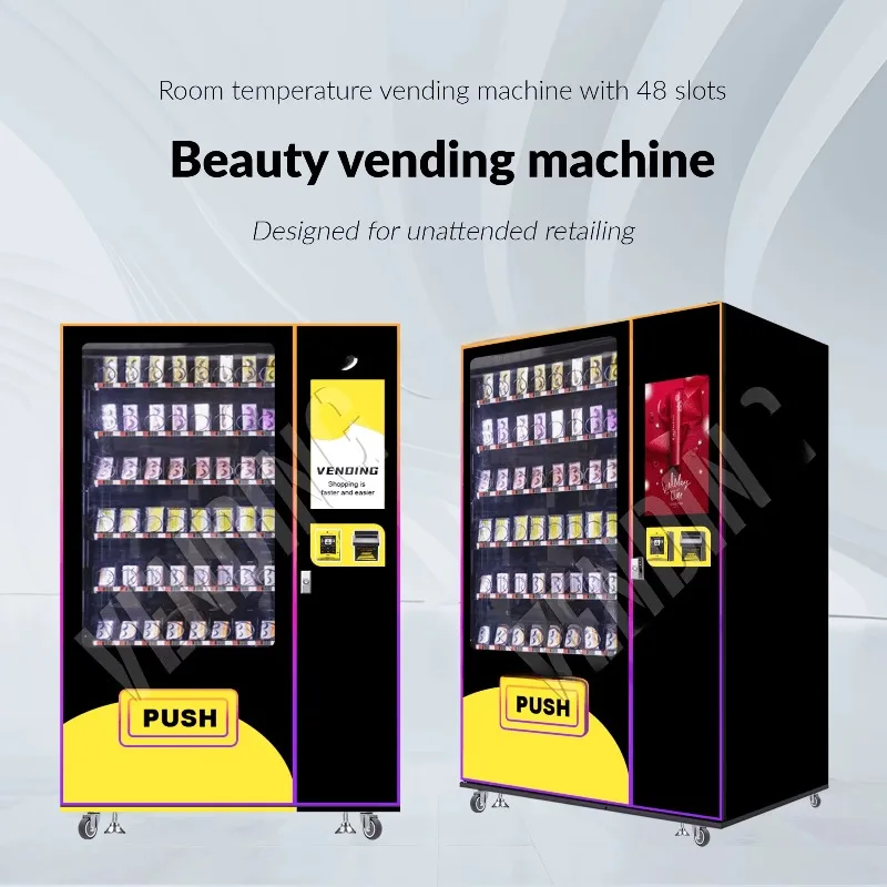 آلة بيع صغيرة رائجة البيع صديقة للمدرسة للوجبات الخفيفة والمشروبات والحلوى والشوكولاتة