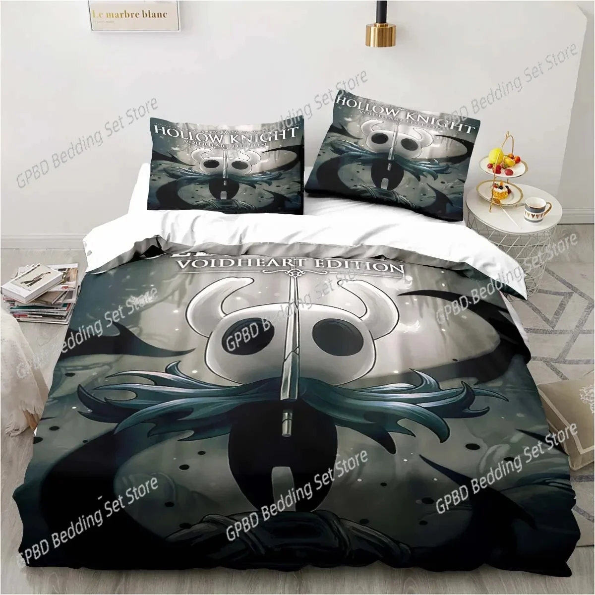 New Hollow Knight Fashion 3D Digital Printing Bedding Set Duvet Cover Comforter Bed Single Twin Full Queen Youth Girl Boys Gift